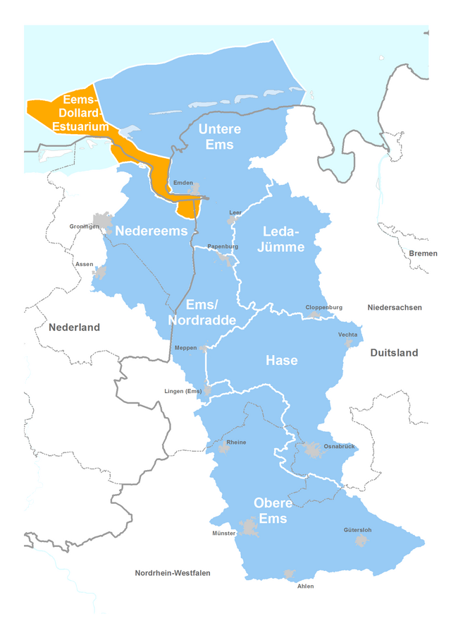 EemsDollardEstuarium • Die Ems De Eems